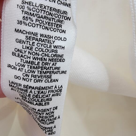 NEW Avec Les Filles Women's Plus Ruffle‎ Button Down Denim Jean Jacket Size 2X - Picture 8 of 10